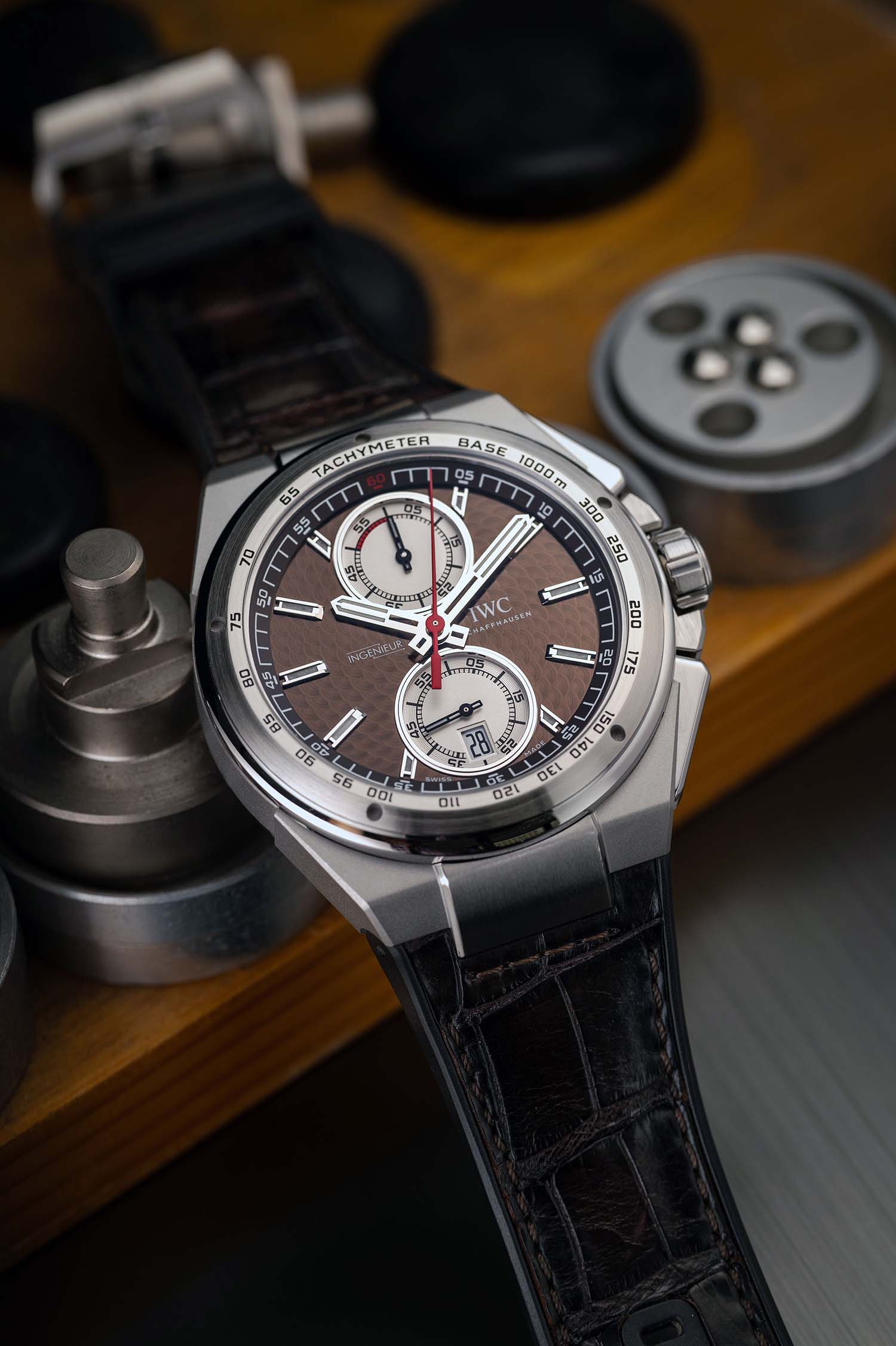 IWC Ingenieur Chronograph Silver Arrow Limited Edition (Factory Serviced 2025) for sale